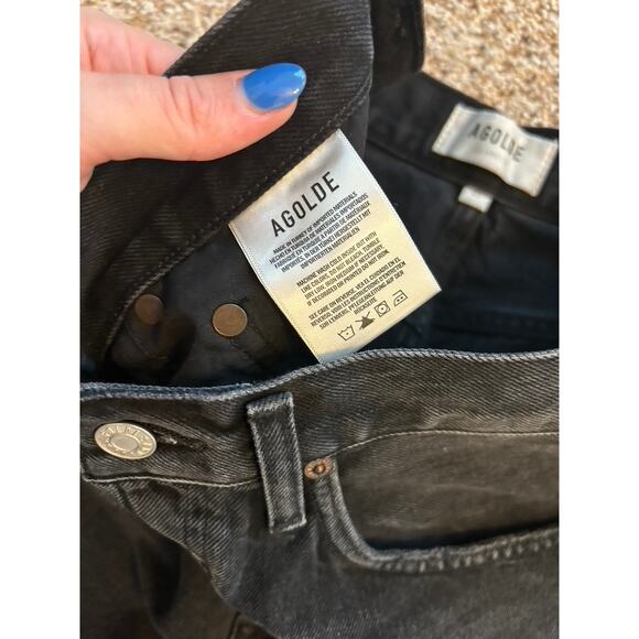 AGOLDE 90's Short in black - Picture 8 of 8